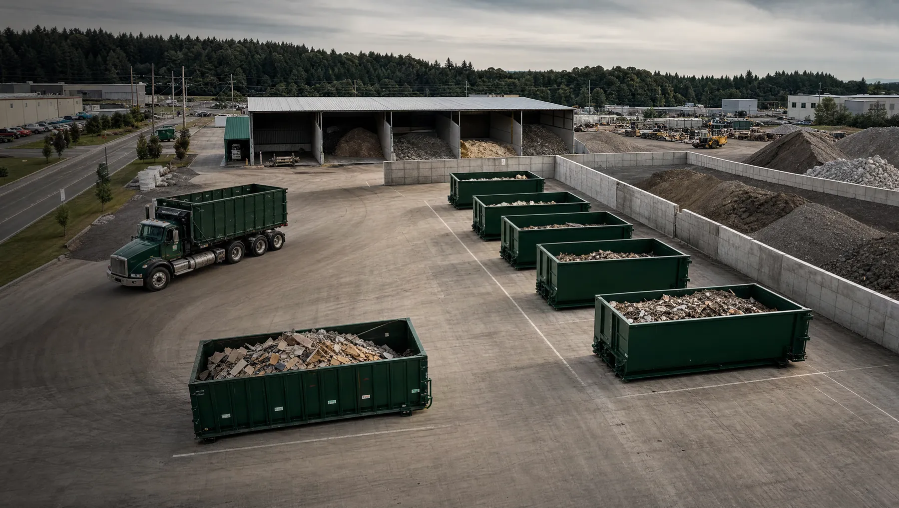 Waste and fleet operations photo