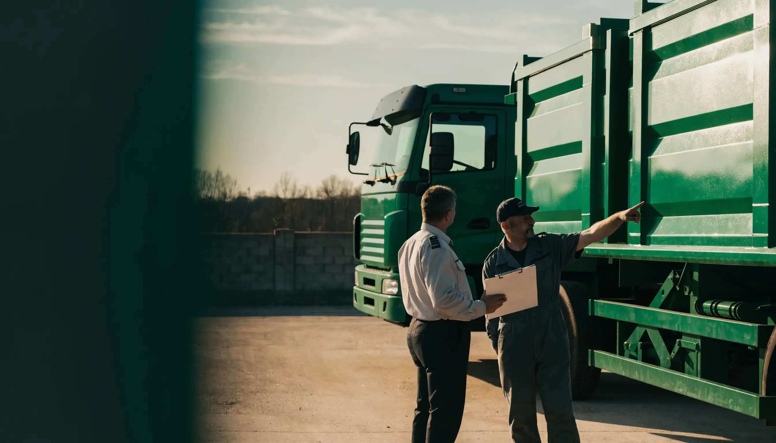 Waste and fleet operations photo