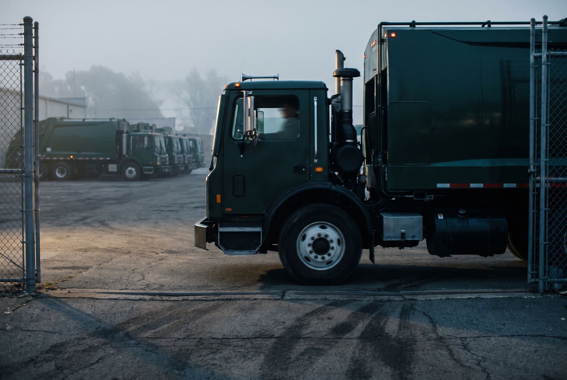 Waste and fleet operations photo