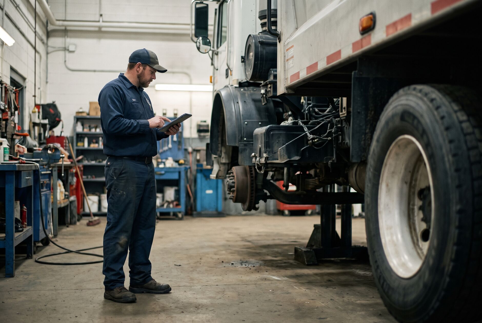 Waste and fleet operations photo