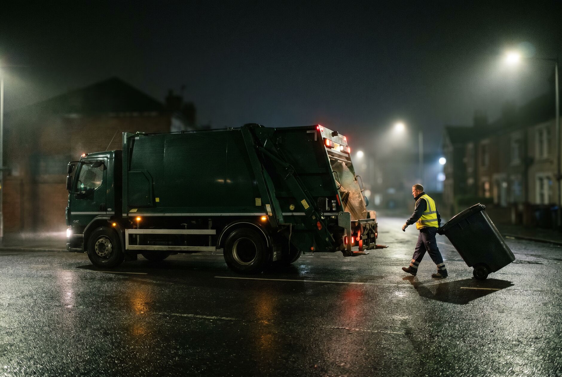 Waste and fleet operations photo