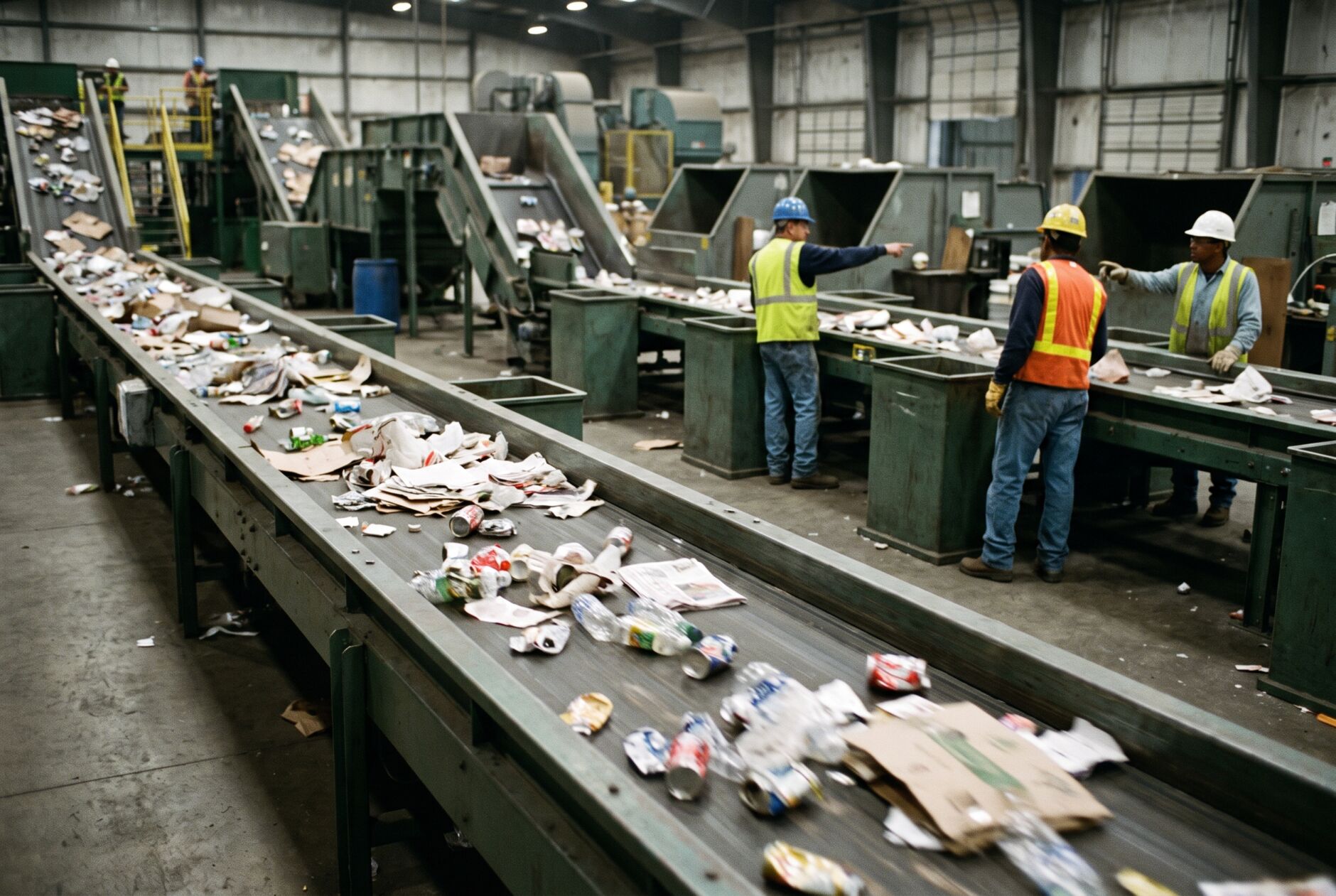 Waste and fleet operations photo